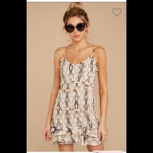 NEW* Animal print smocked dress!